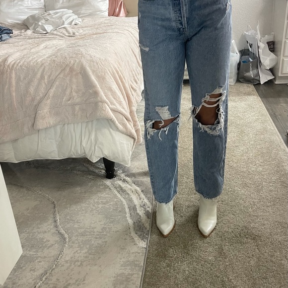 Agolde 90s high rise I eans - Picture 4 of 5